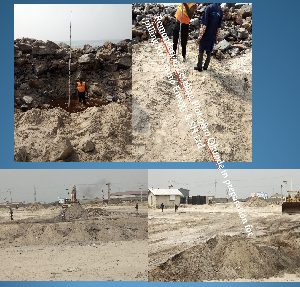 Geodetic works and subsurface site investigation for Cosmo Energy & SH Ltd